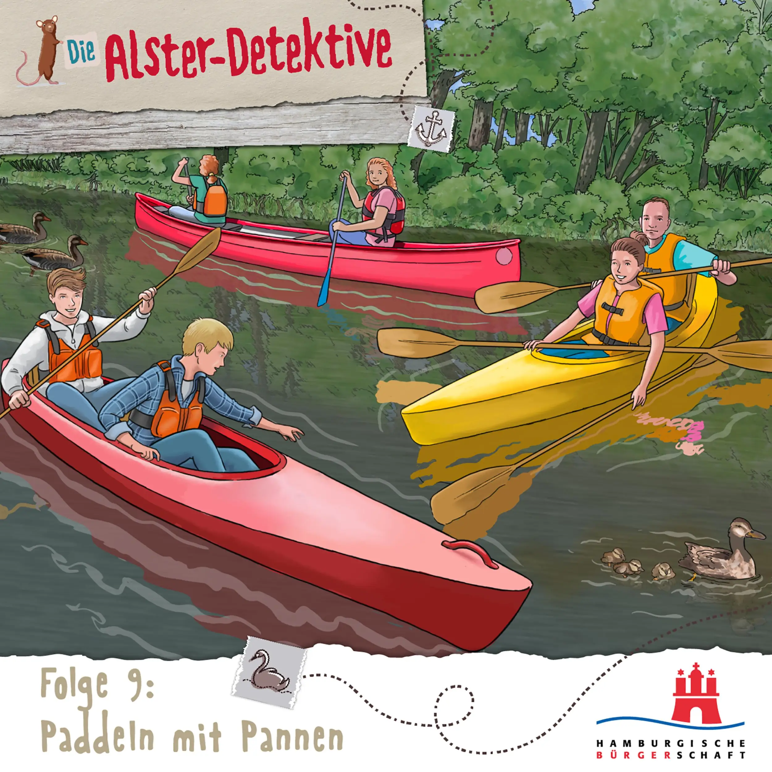 Die Alster-Detektive - Folge 9 Paddeln mit Pannen
