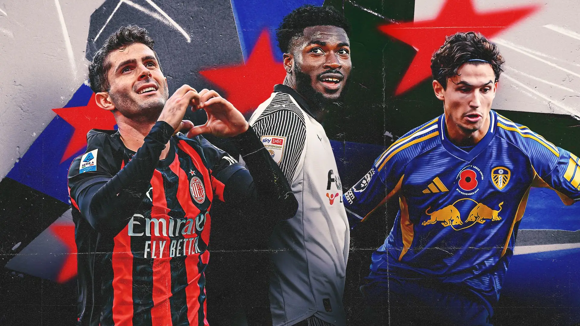 Americans Abroad: AC Milan’s Christian Pulisic tops Serie A scoring as Patrick Agyemang, Brenden Aaronson continue strong form