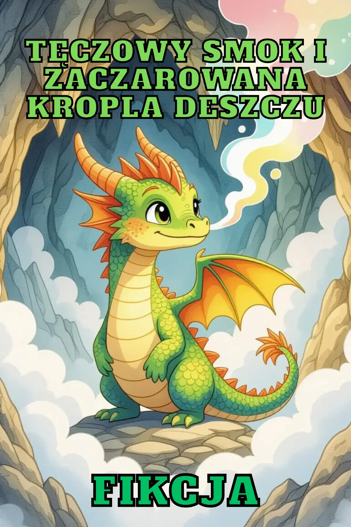 Tęczowy Smok i Zaczarowana Kropla Deszczu