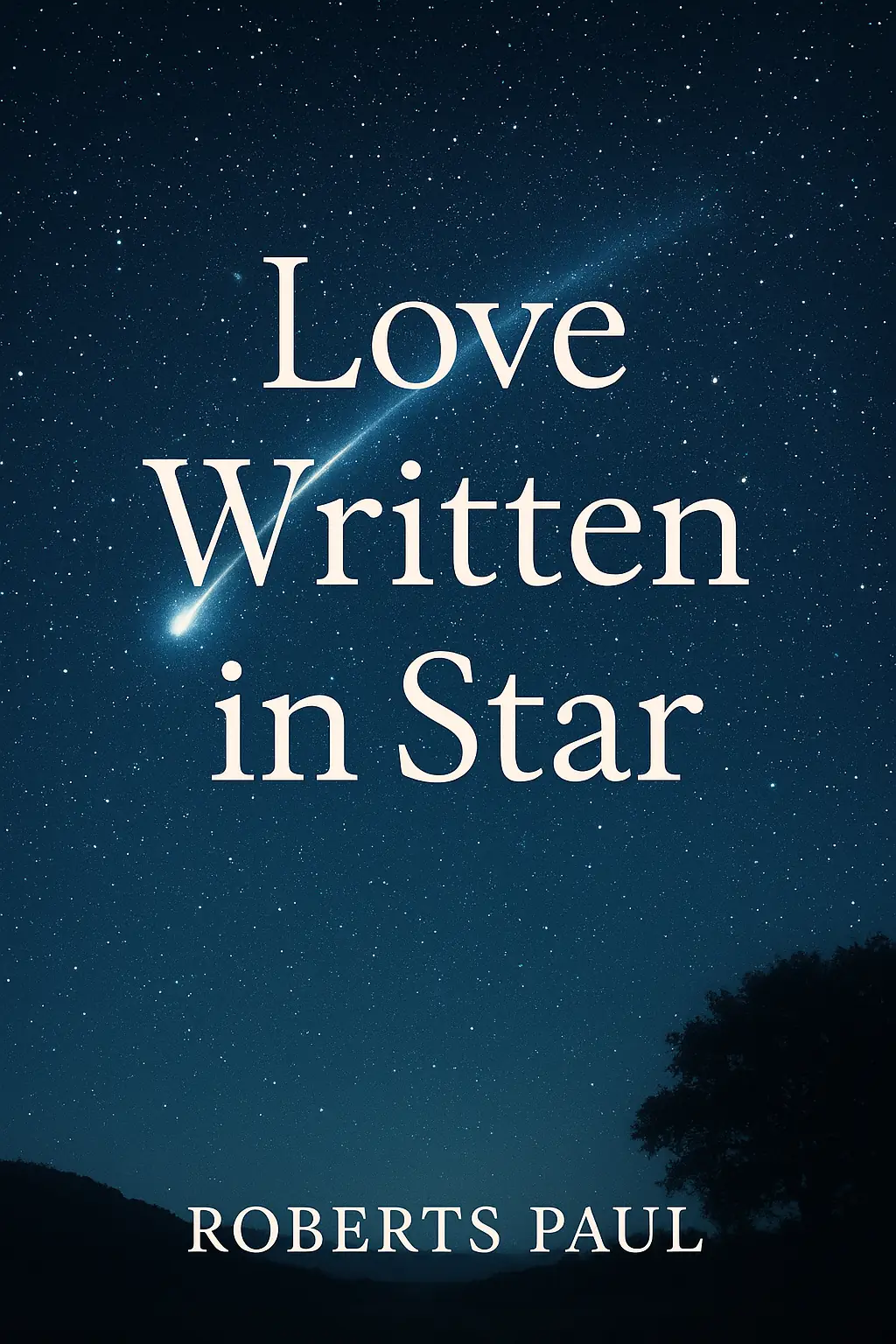 Love written in star 