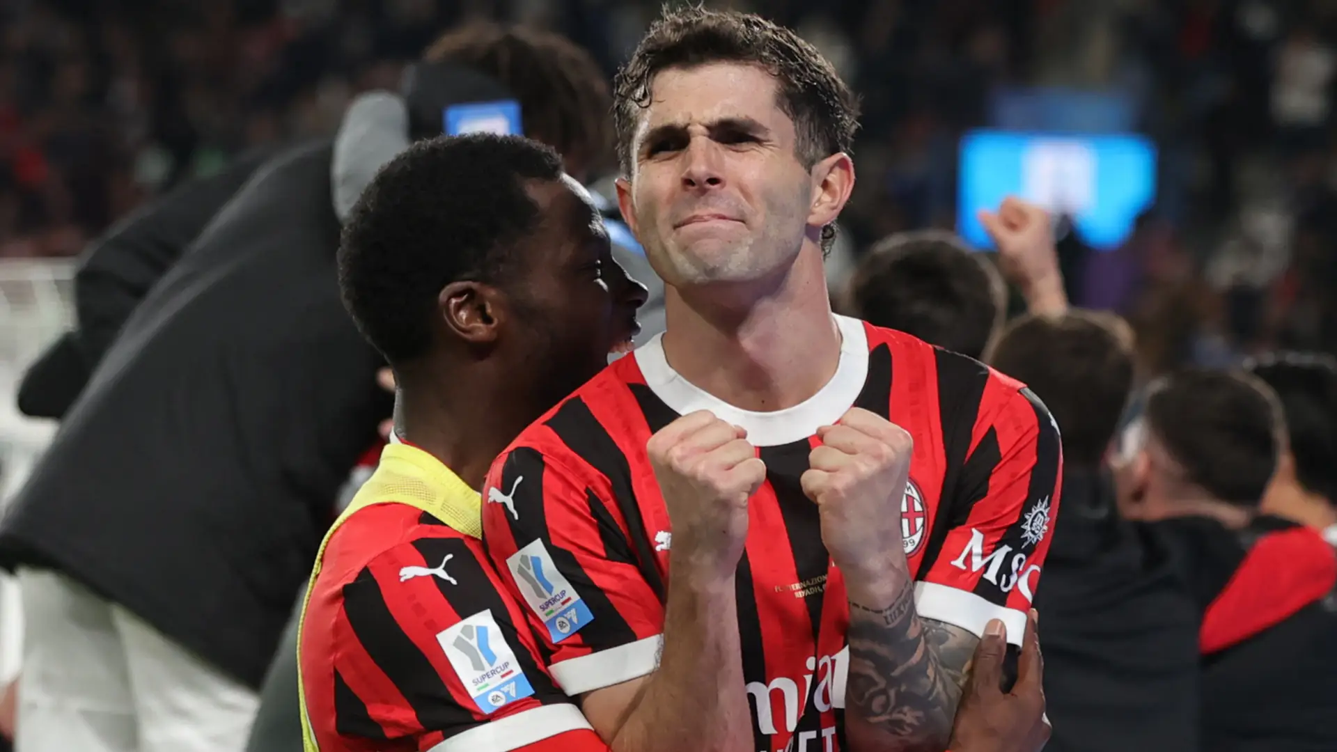 ‘More important than tactics’ - USMNT star Christian Pulisic reacts to winning first trophy at AC Milan as American forward vows to ‘celebrate properly’