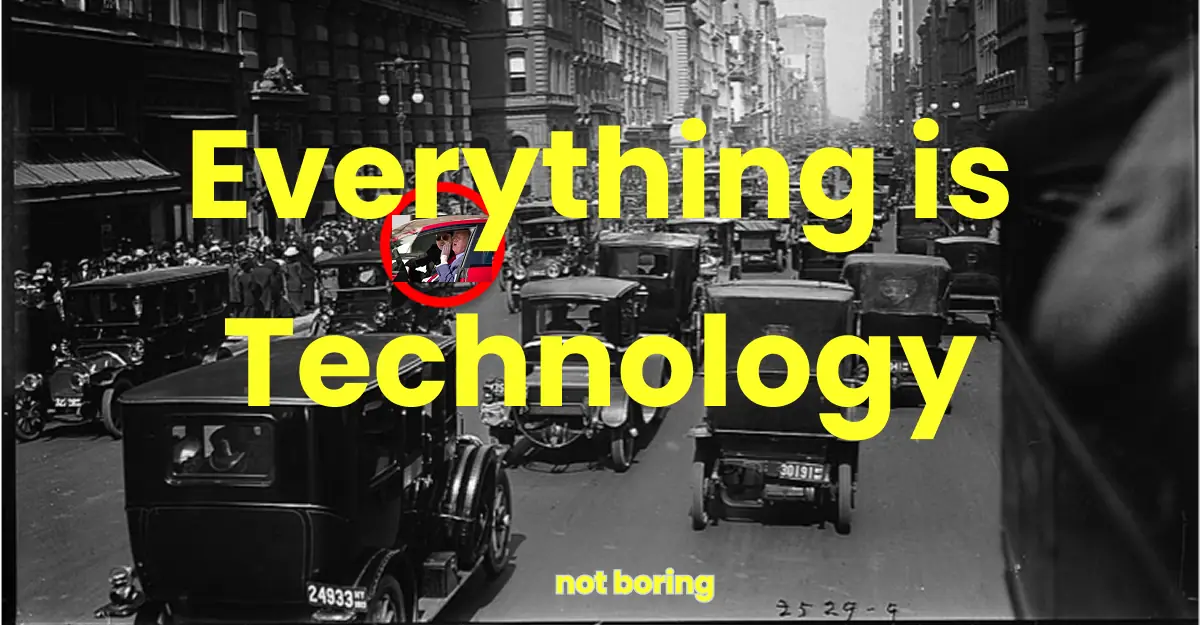 Everything is Technology