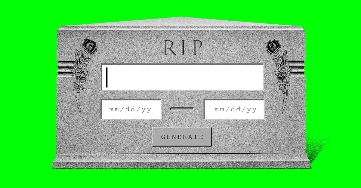 A Computer Wrote My Mother’s Obituary