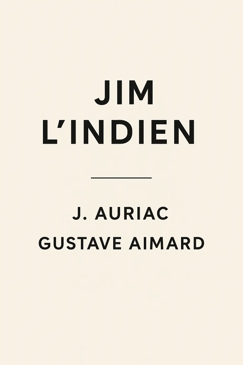 Jim l'indien