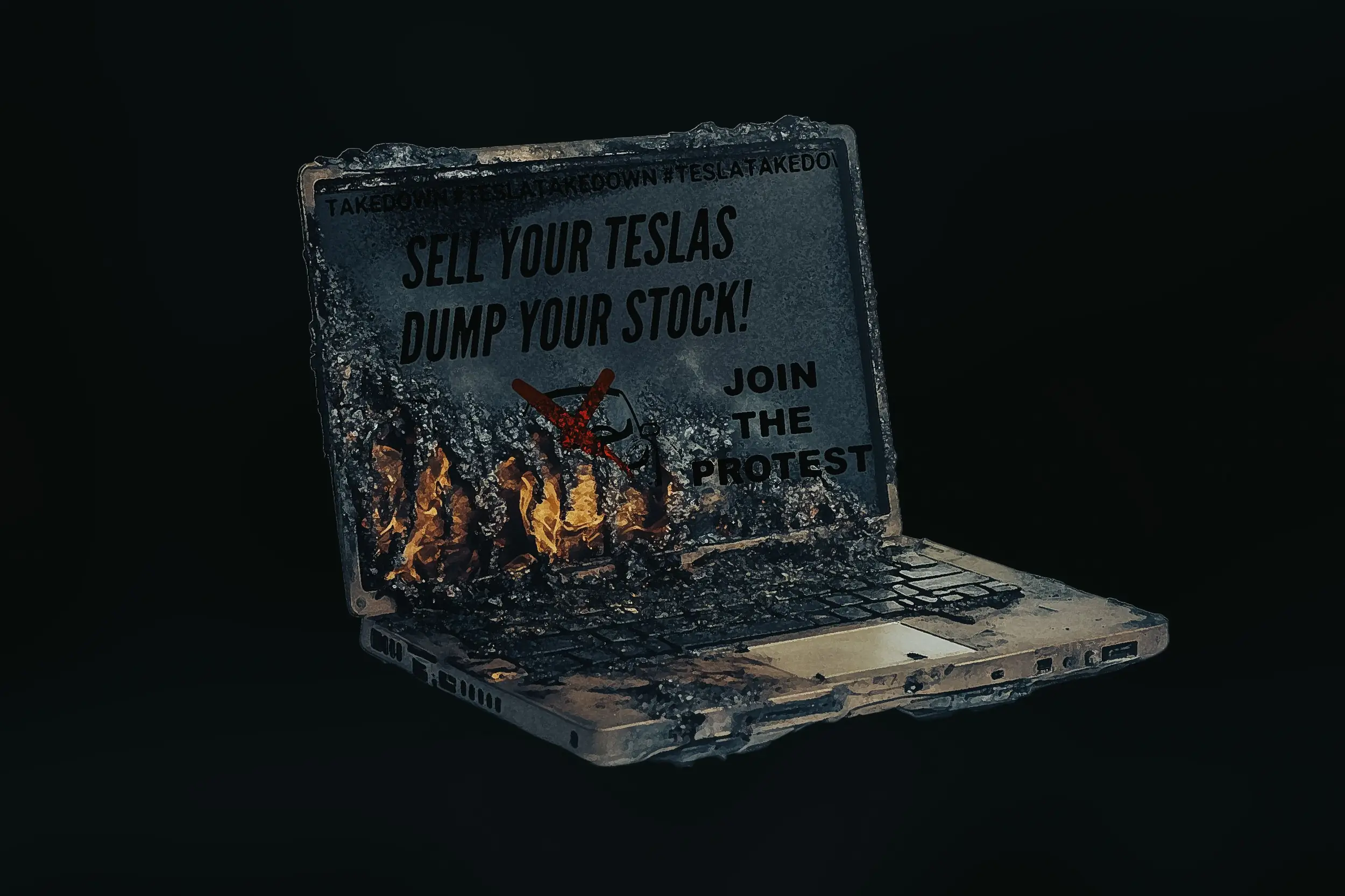 #TeslaTakedown Movement Tied to Short-Sellers