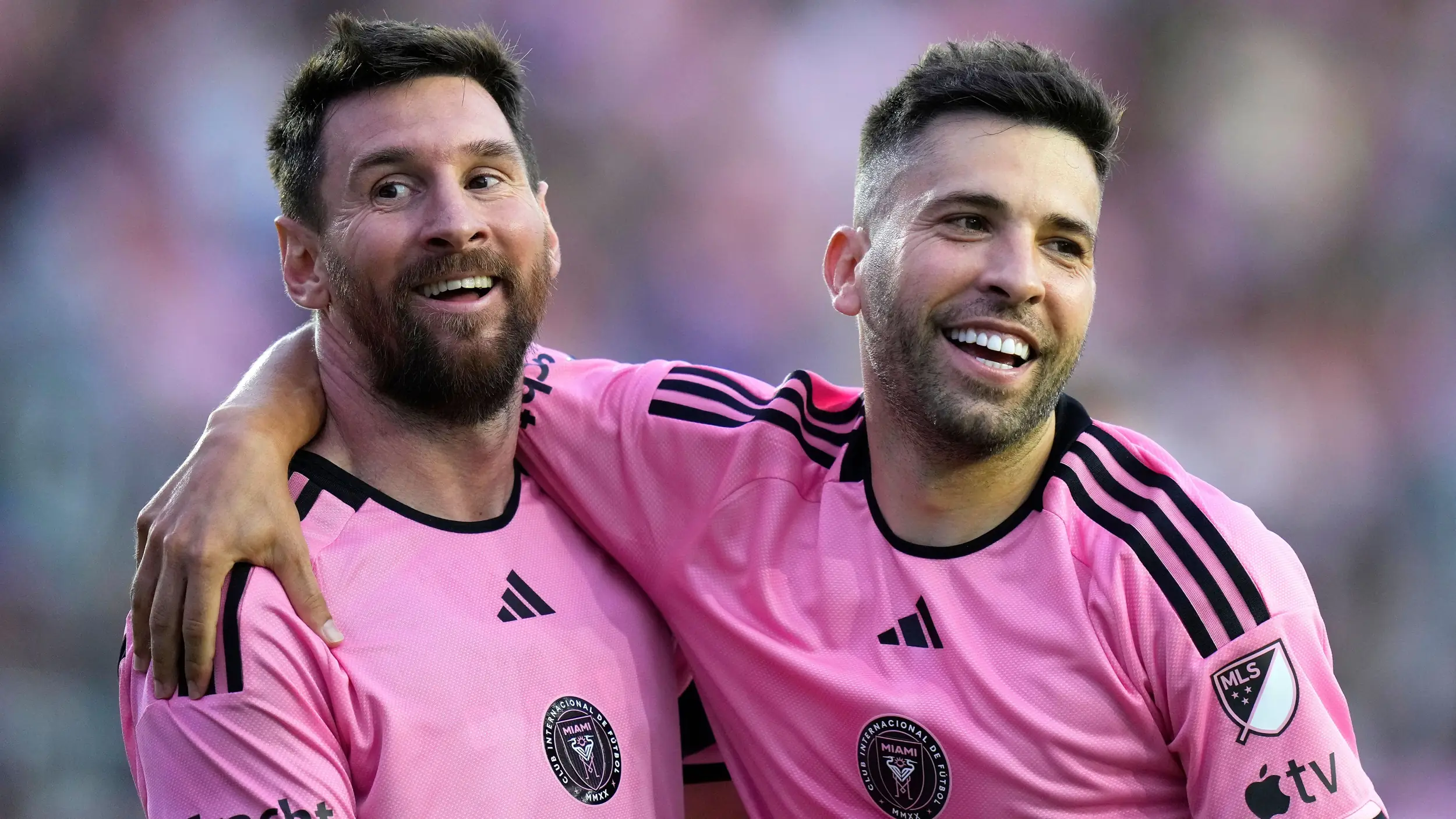 'Who is going to give me passes now?' - Lionel Messi admits life at Inter Miami will be 'strange' without Jordi Alba in emotional message to retiring team-mate