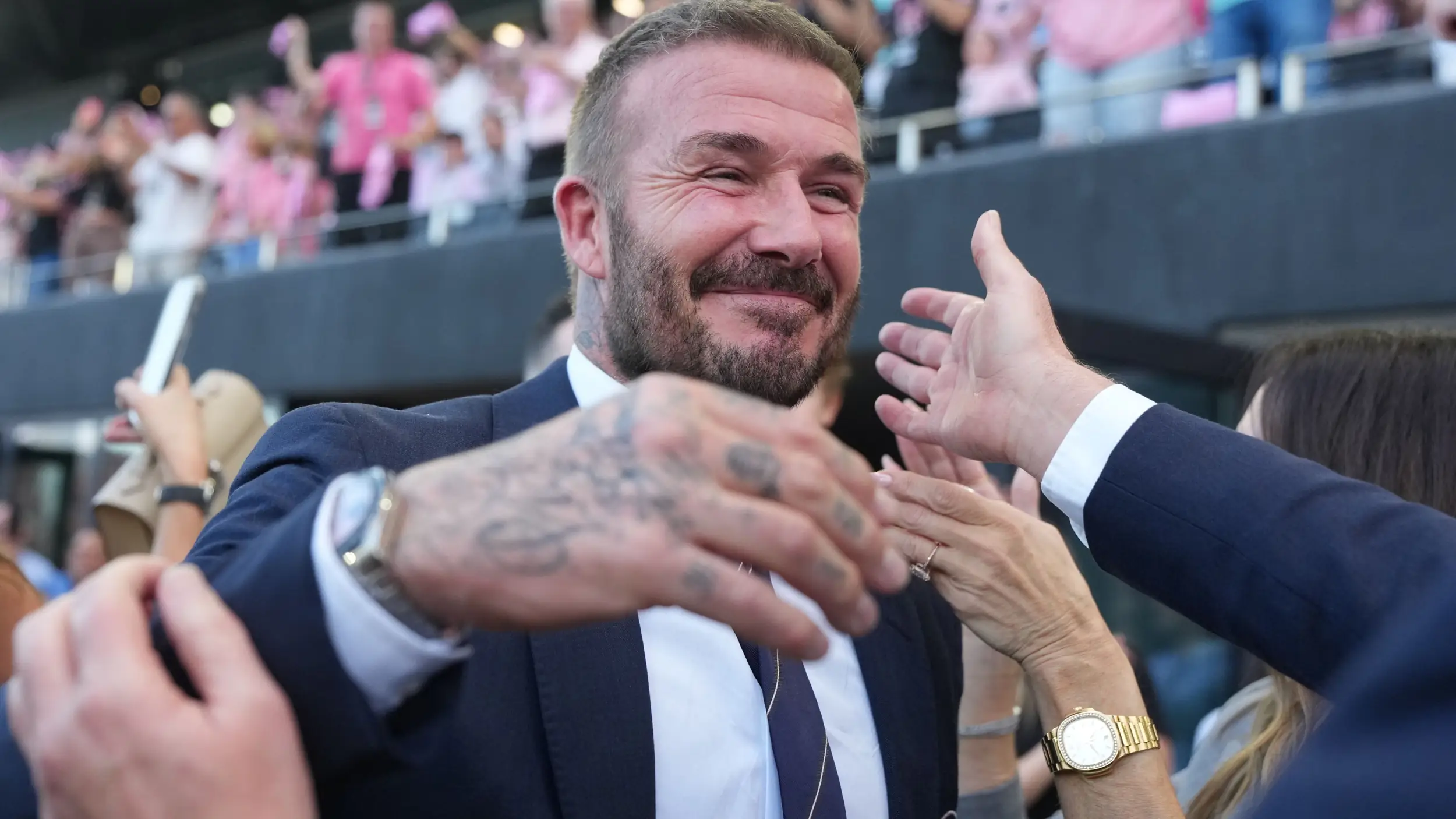 Vamos! David Beckham celebrates Inter Miami's MLS Cup triumph with family and sends goodbye message to departing stars