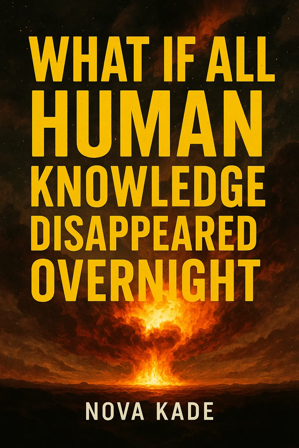 What If All Human Knowledge Disappeared Overnight