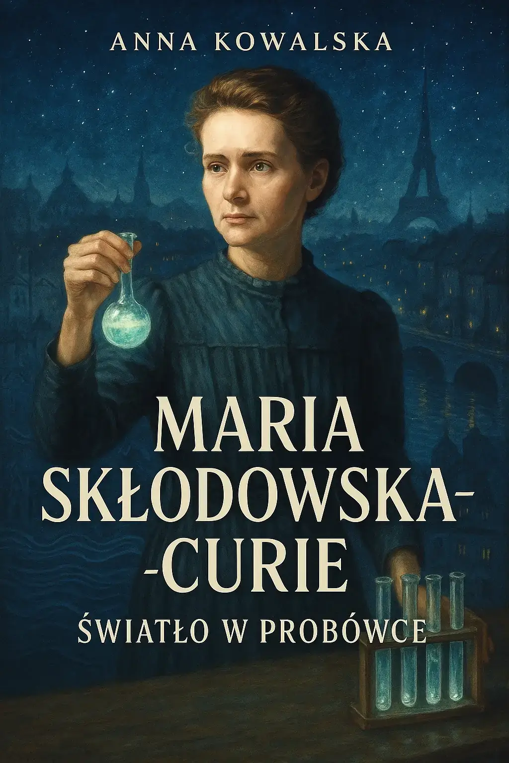 Maria Skłodowska-Curie Światło w probówce