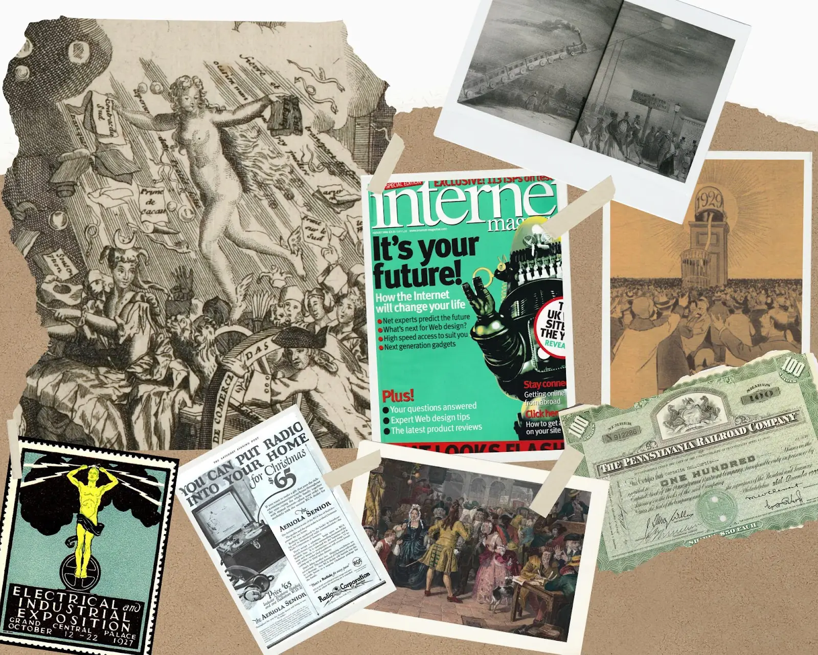 Three Centuries of the Future on Margin