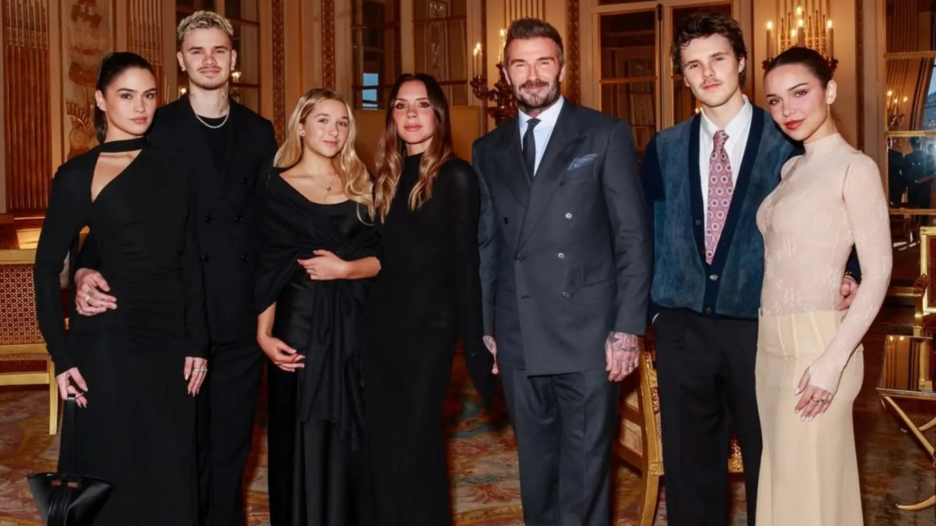 Sir David Beckham & wife Victoria make first public appearance since Brooklyn's explosive statement as Man Utd icon posts family photo without eldest son