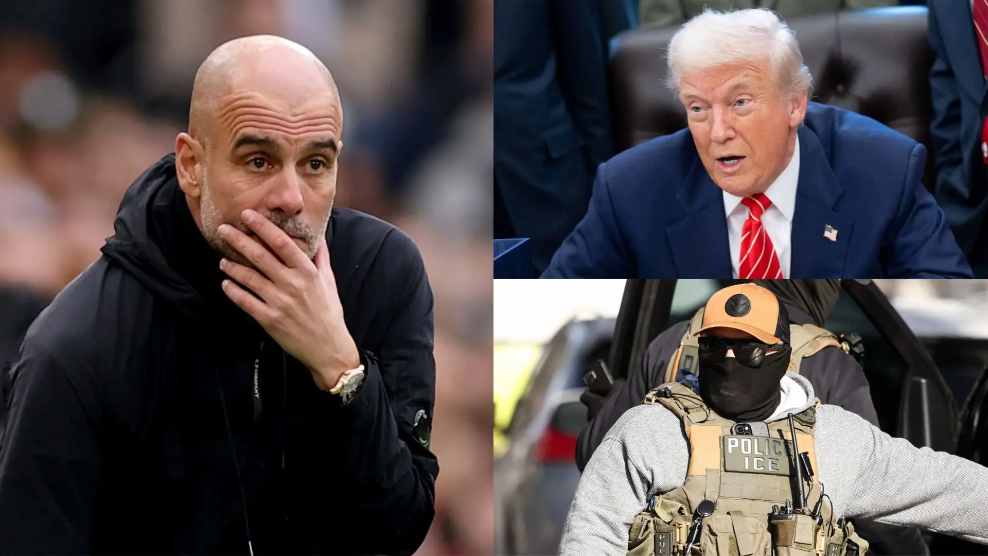 Pep Guardiola criticises U.S. President Donald Trump over ICE killings as Man City boss opens up on decision to speak out on political issues