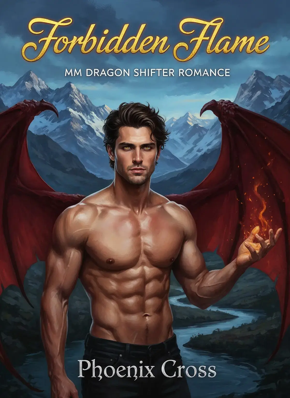 Forbidden Flame: MM Dragon Shifter Romance