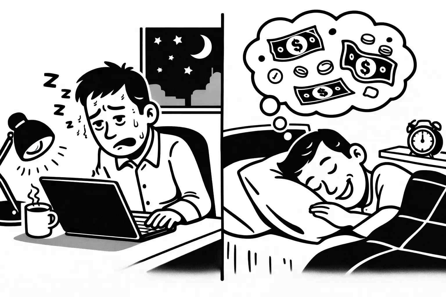 An Extra Hour of Sleep > Extra Hour of Work