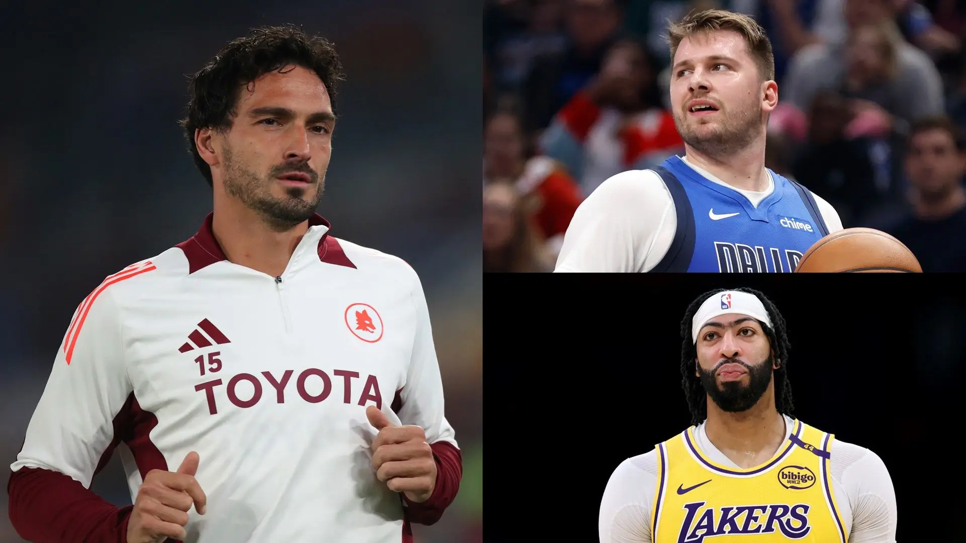 'Thank god you can't get traded!' - Roma defender Mats Hummels reacts to incredible NBA trade as Dallas Mavericks send Luka Doncic to LA Lakers for Anthony Davis