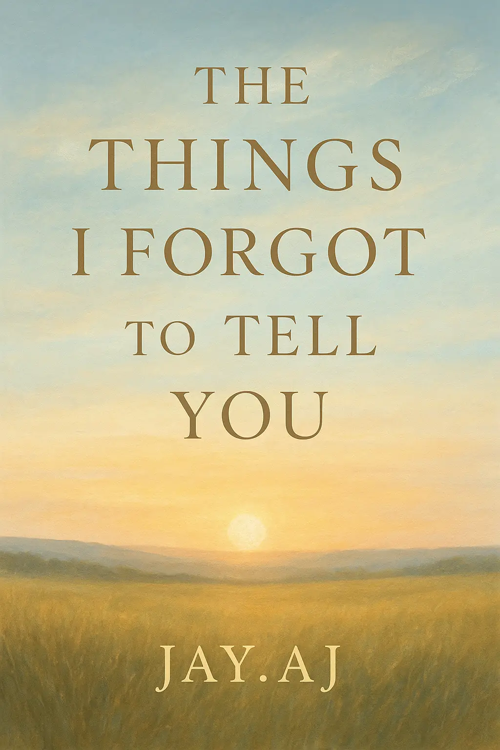 "The Things I Forgot to Tell You