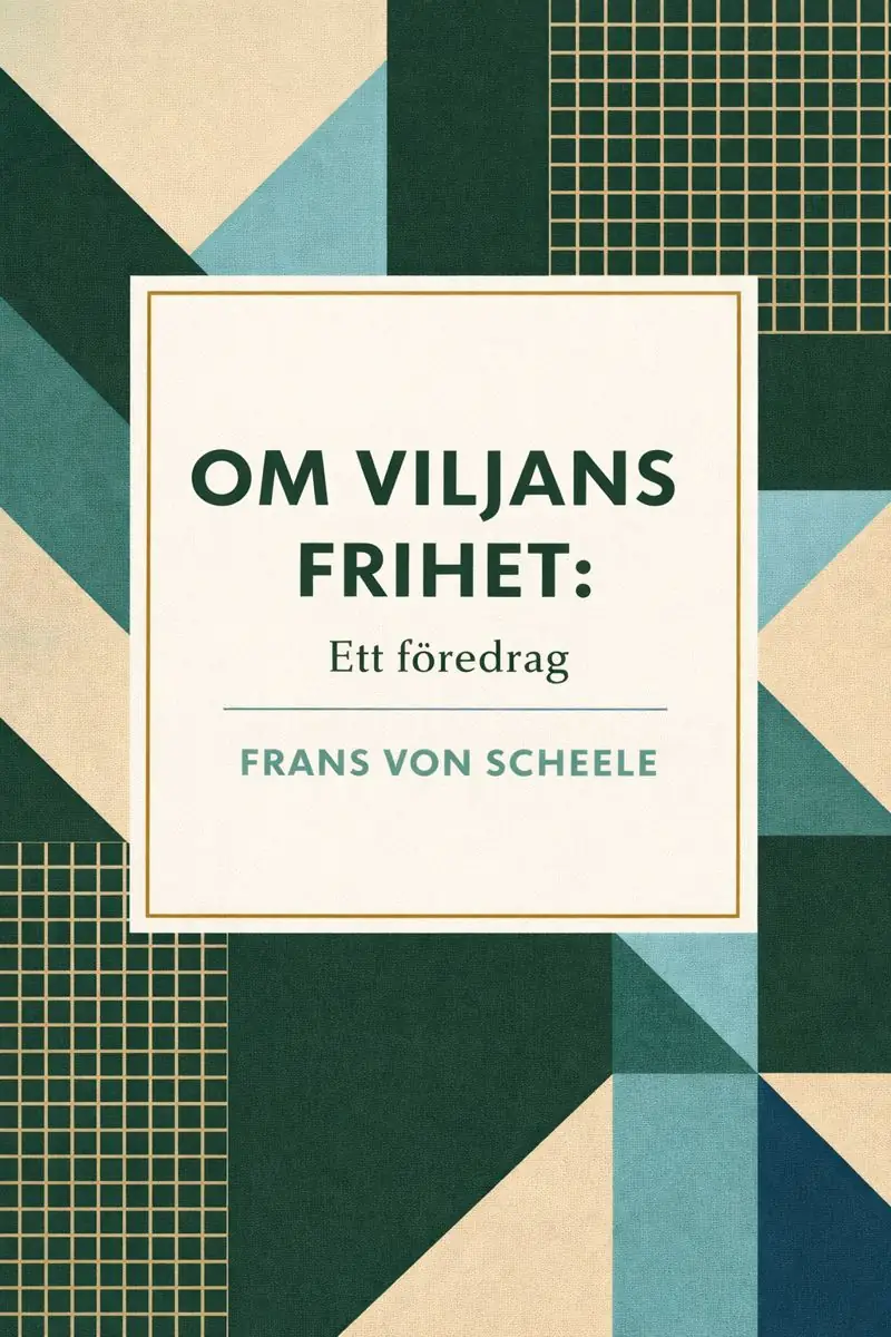 Om viljans frihet: Ett föredrag