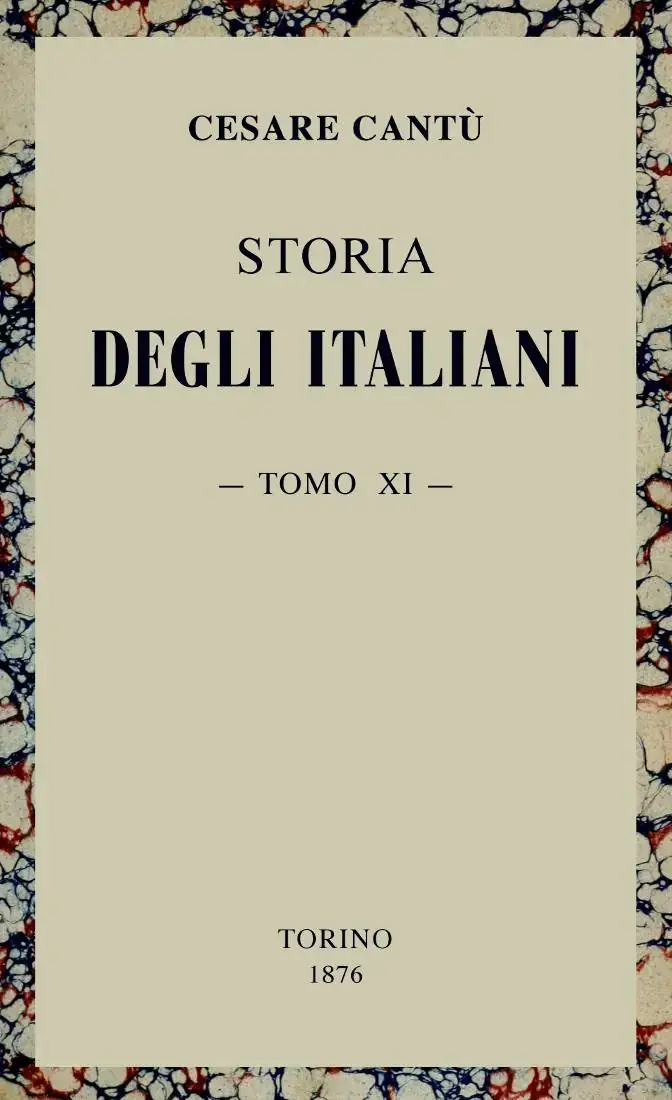 Storia degli Italiani, vol. 11 (di 15)