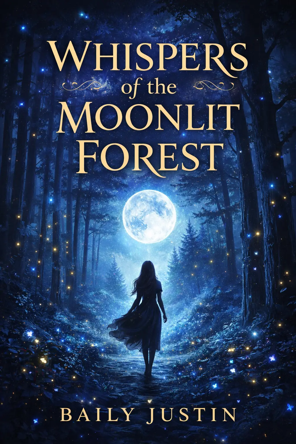 Whispers of Moonlit Forest