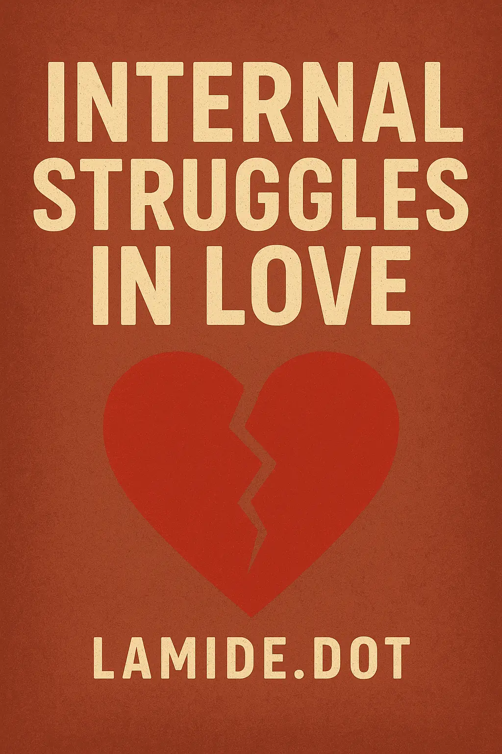 INTERNAL STRUGGLES IN LOVE