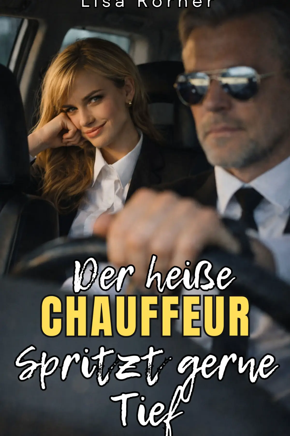 Der Heiße Chauffeur Spritzt Gerne Tief