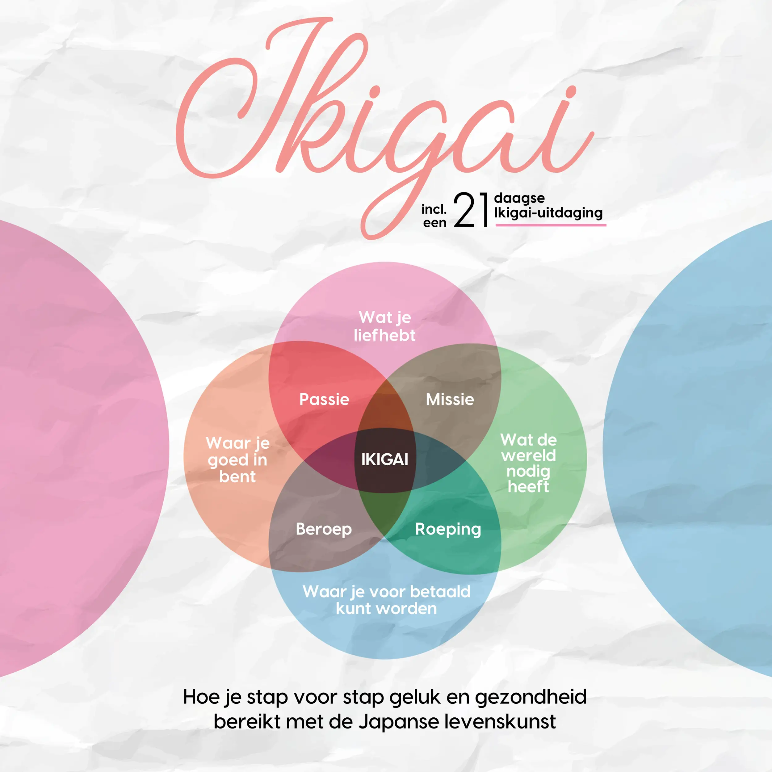 Ikigai: Hoe je stap voor stap geluk en gezondheid bereikt met de Japanse levenskunst – inclusief een 21-daagse Ikigai-uitdaging