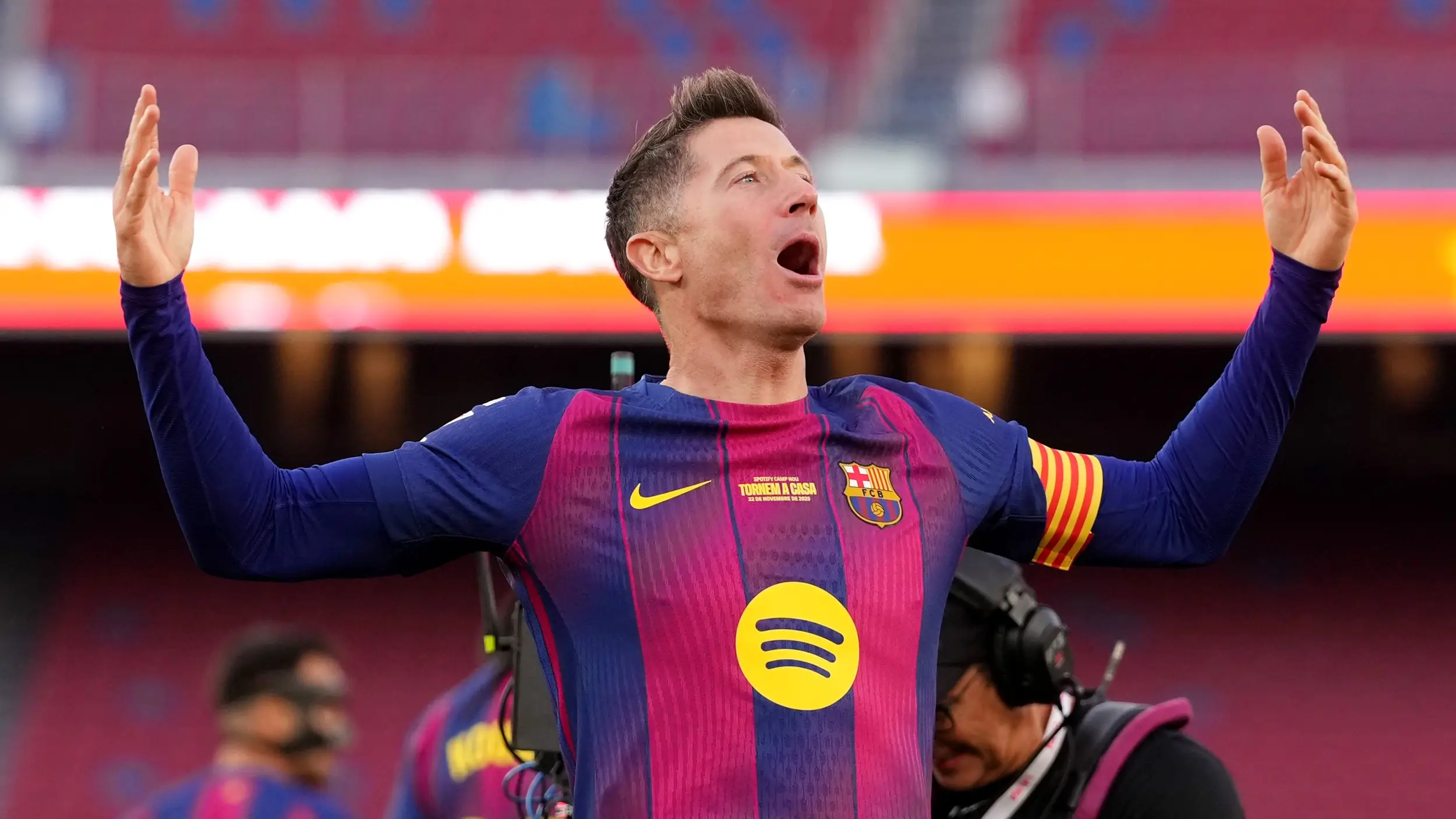 Robert Lewandowski 'open' to joining Chicago Fire after talks with MLS club as Lionel Messi's Inter Miami set to miss out on free transfer for Barcelona striker