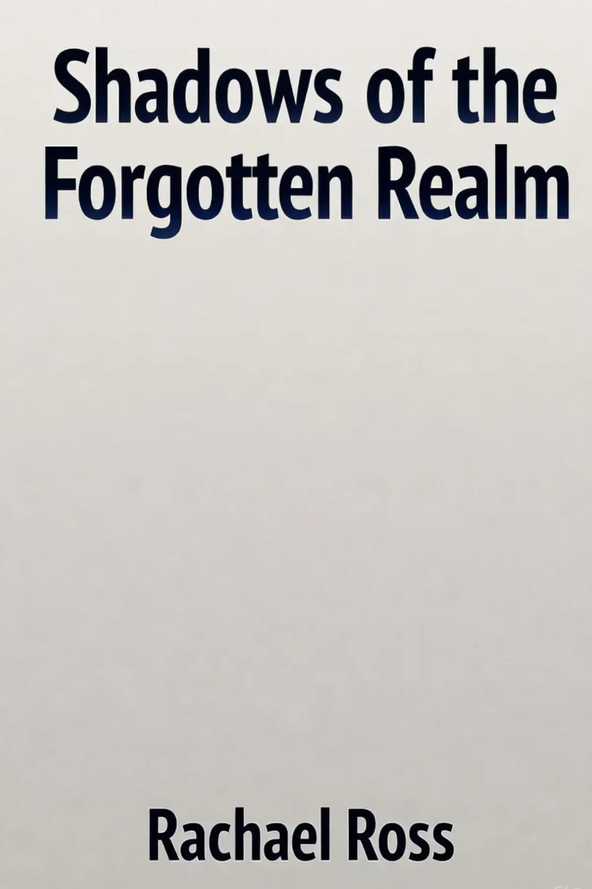 Shadows of The Forgotten Realm 