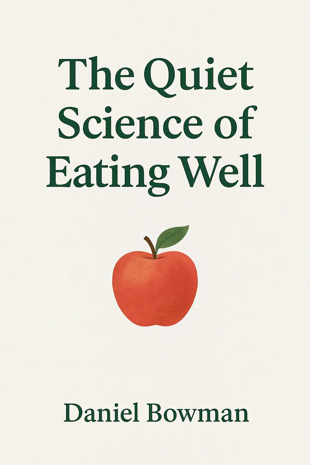 THE QUIET SCIENCE OF EATING WELL