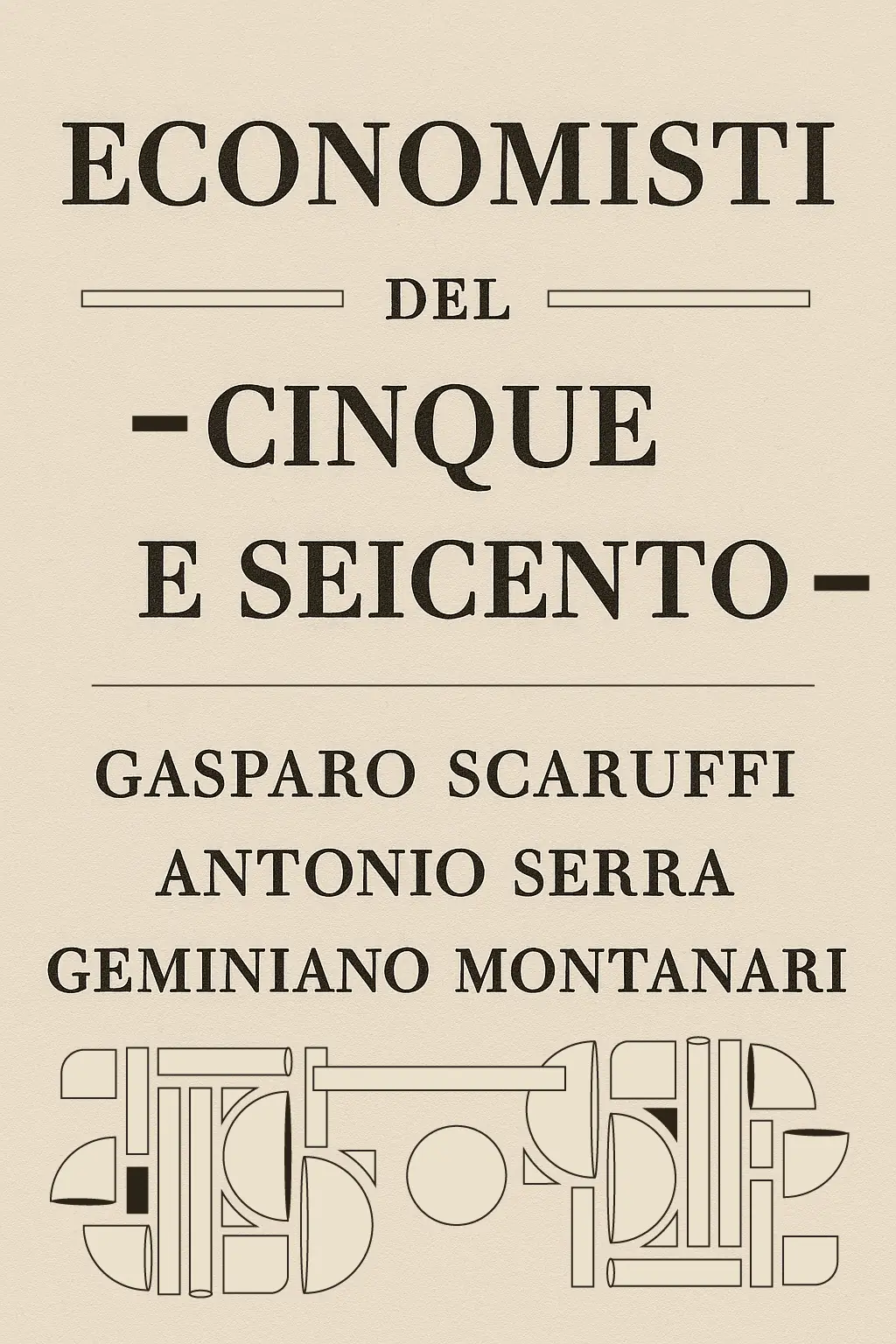Economisti del cinque e seicento