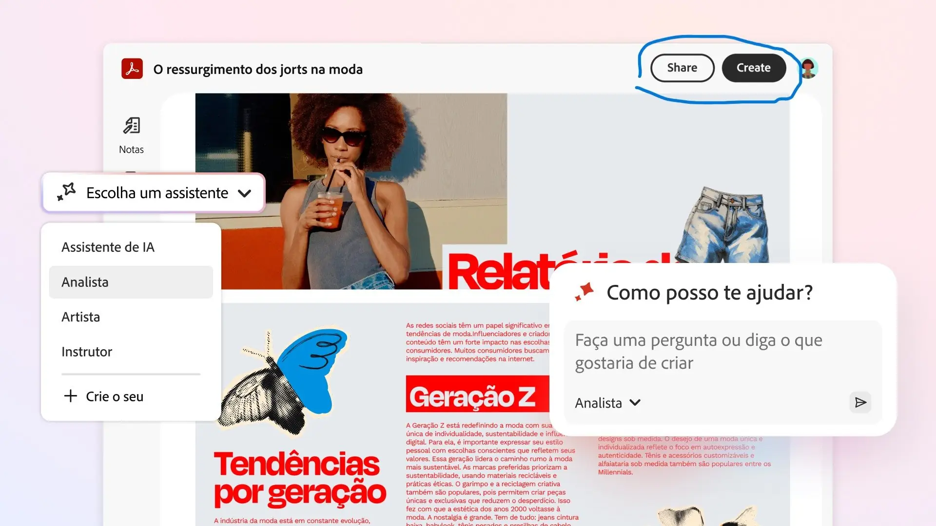 Com Acrobat Studio, Adobe que dar inteligência aos seus PDFs
