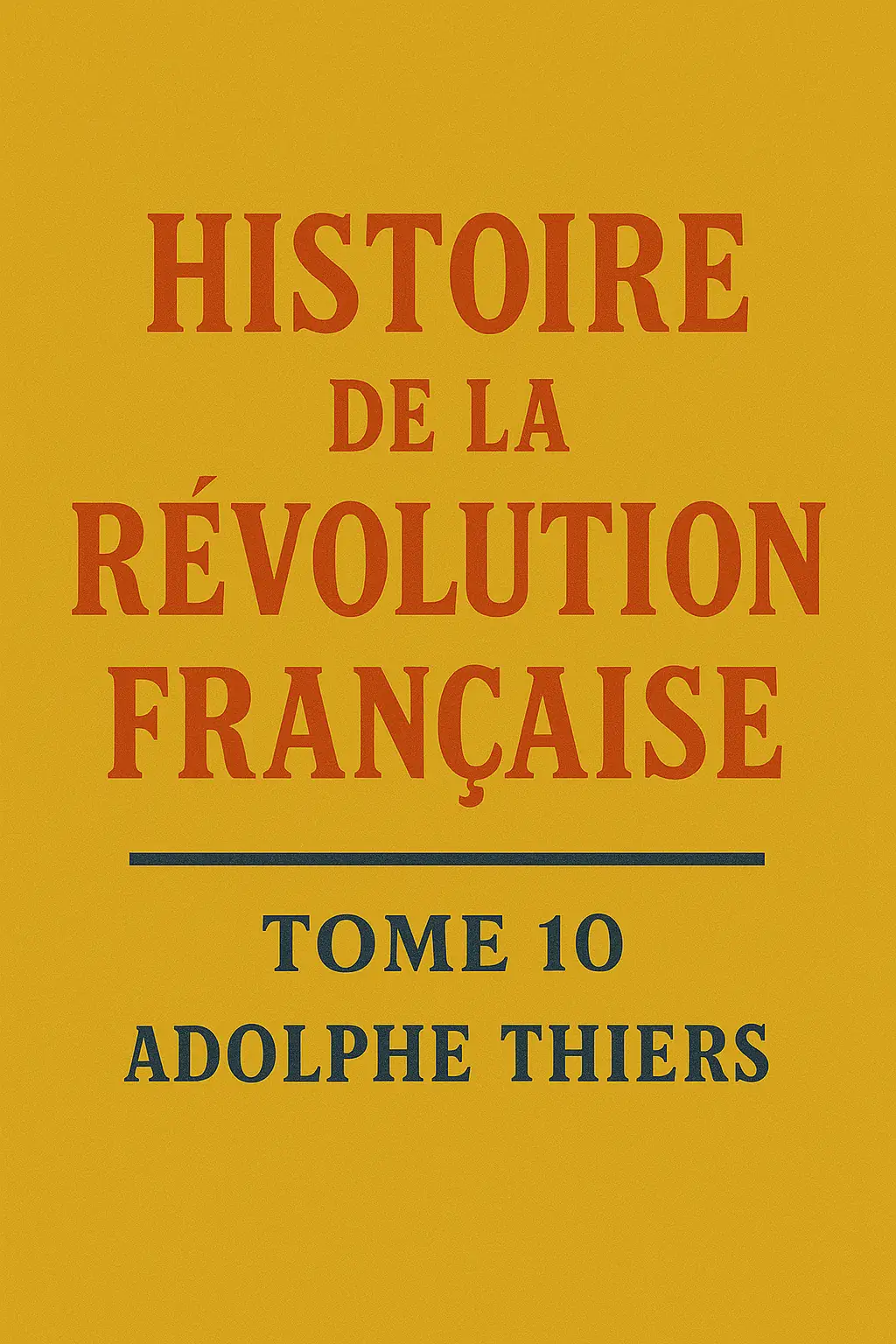 Histoire de la Révolution française, Tome 10