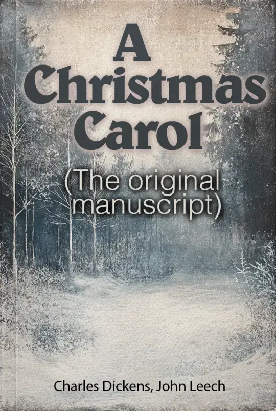 A Christmas Carol
The original manuscript