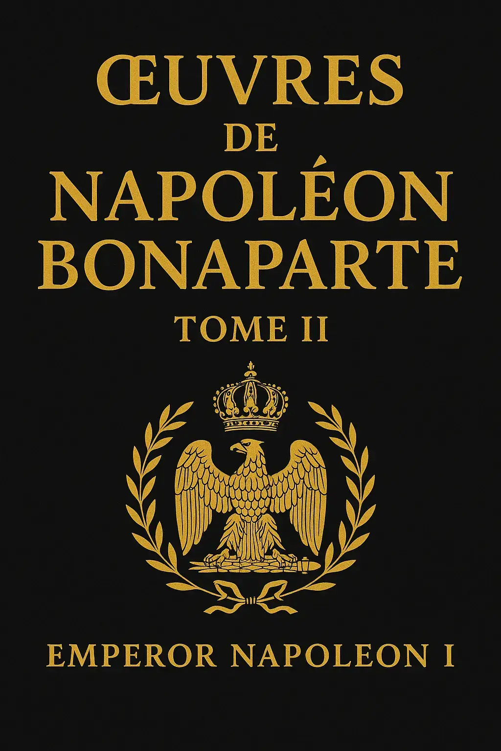 Œuvres de Napoléon Bonaparte, Tome II.