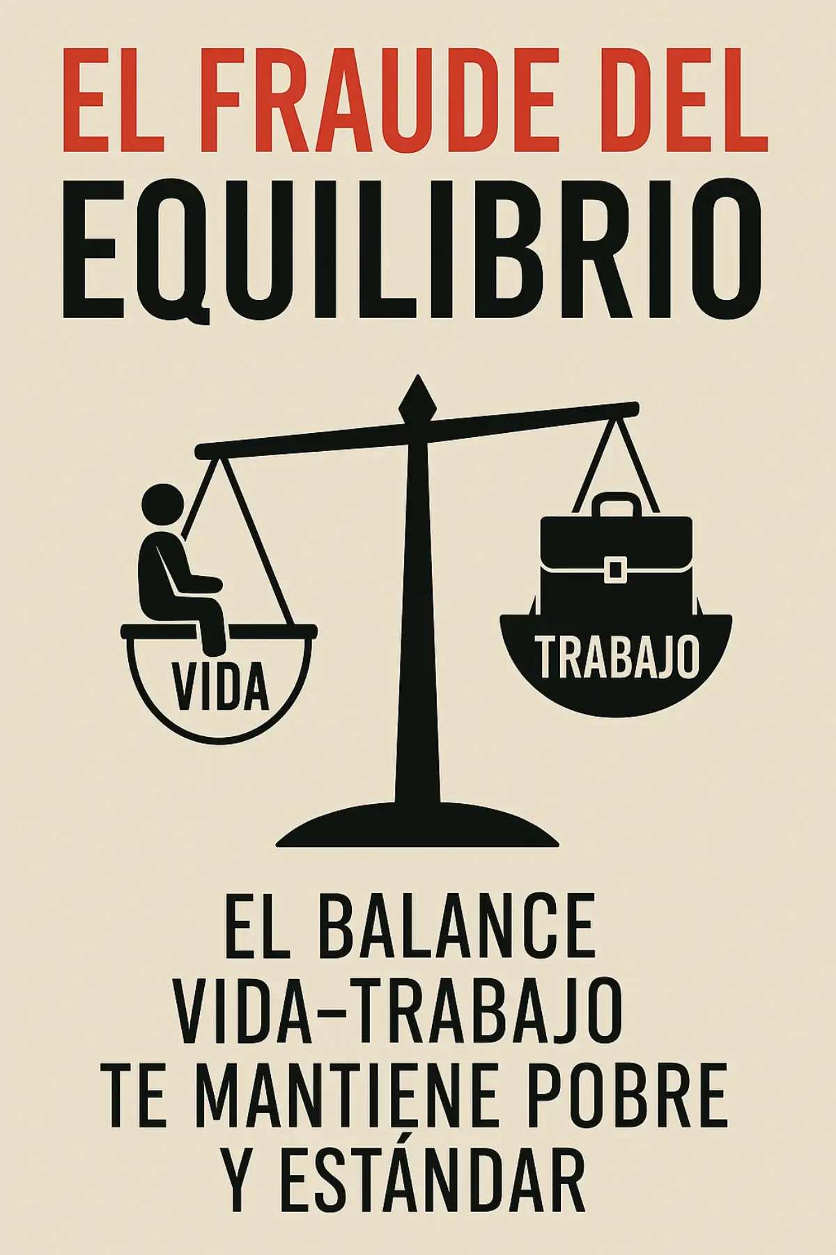 El Fraude del Equilibrio: El Balance Vida-Trabajo te Mantiene Pobre y Estándar
