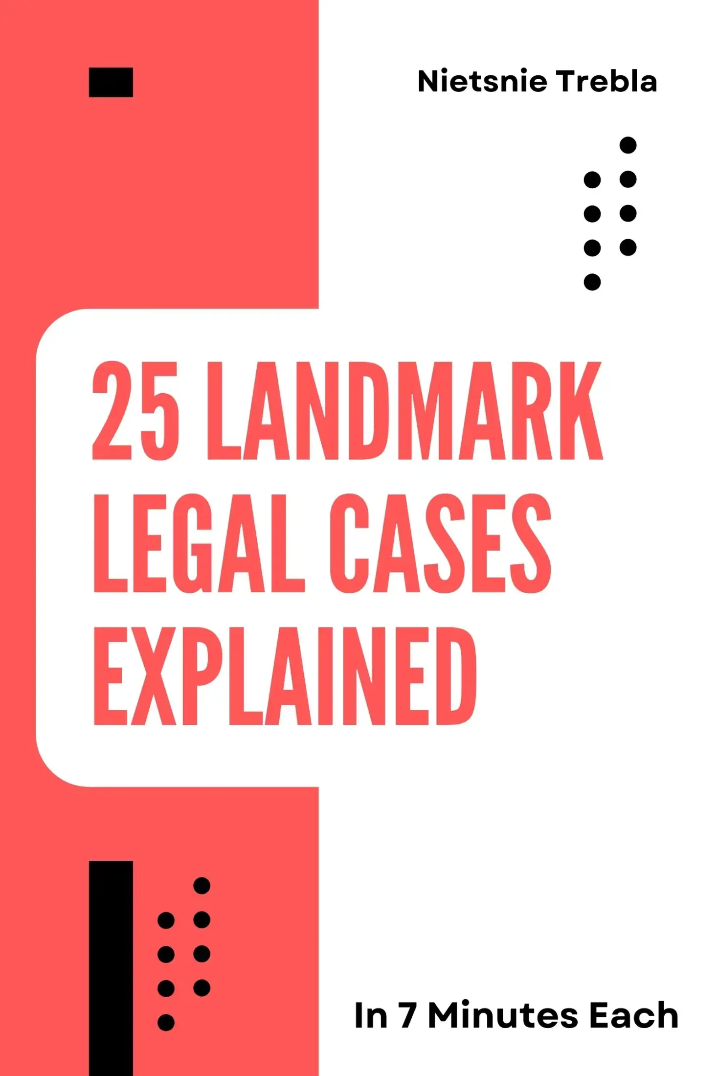 25 Landmark Legal Cases Explained in 7 Minutes Each