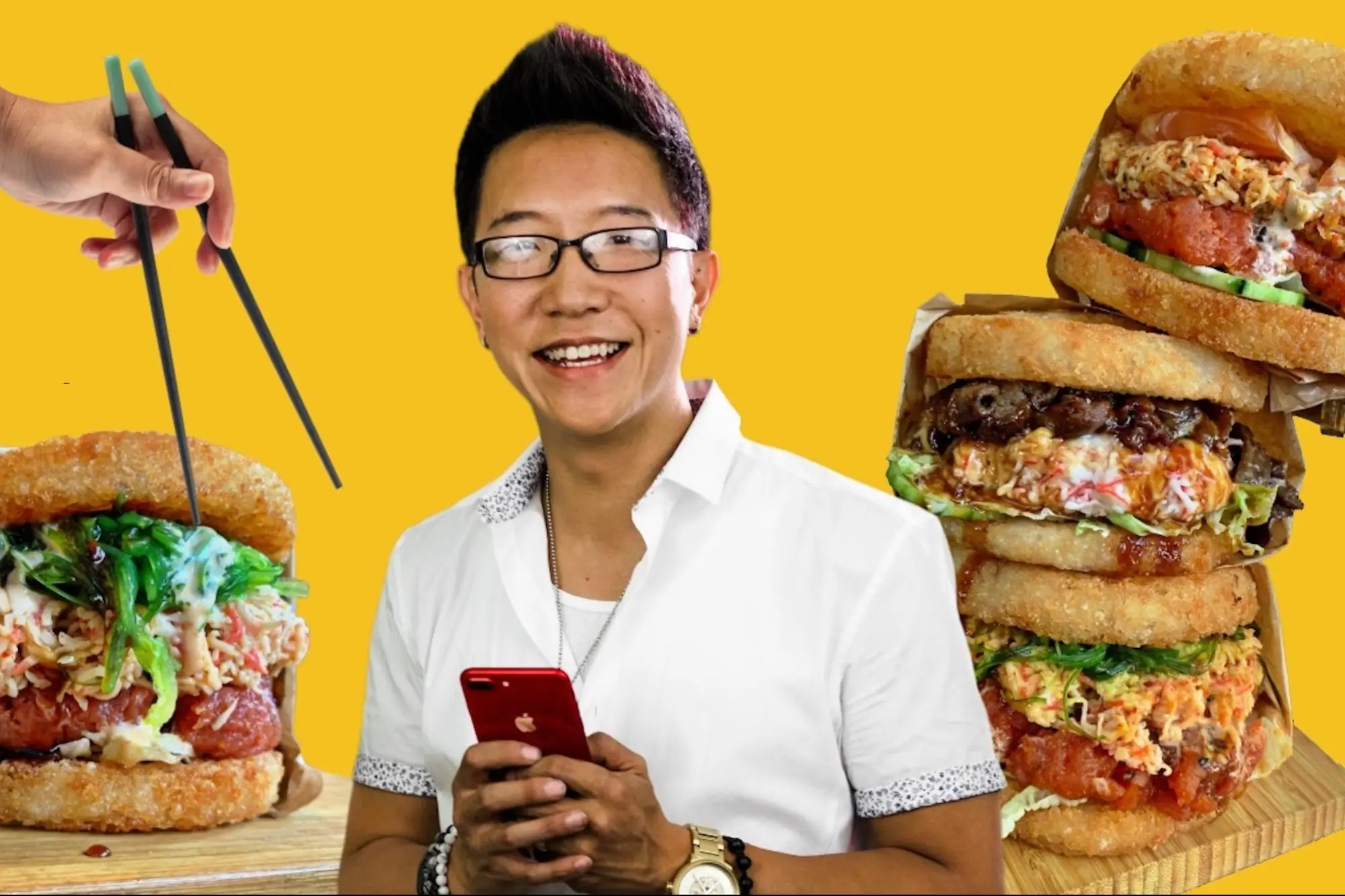 His Sushi Burger Got 50 Million Views — and Launched an Entire Business
