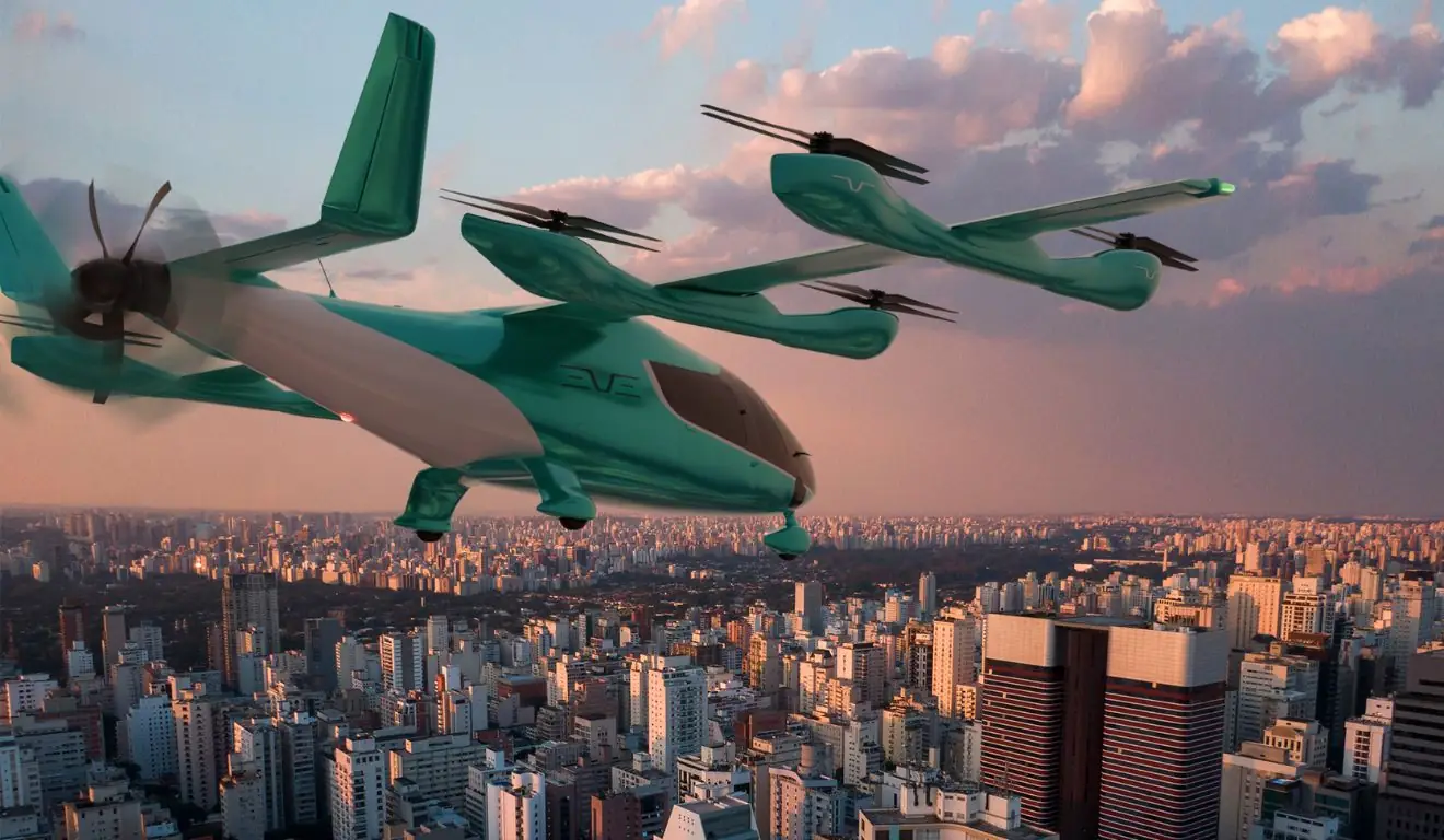 Eve capta US$ 230M com novas emissões no Brasil e EUA