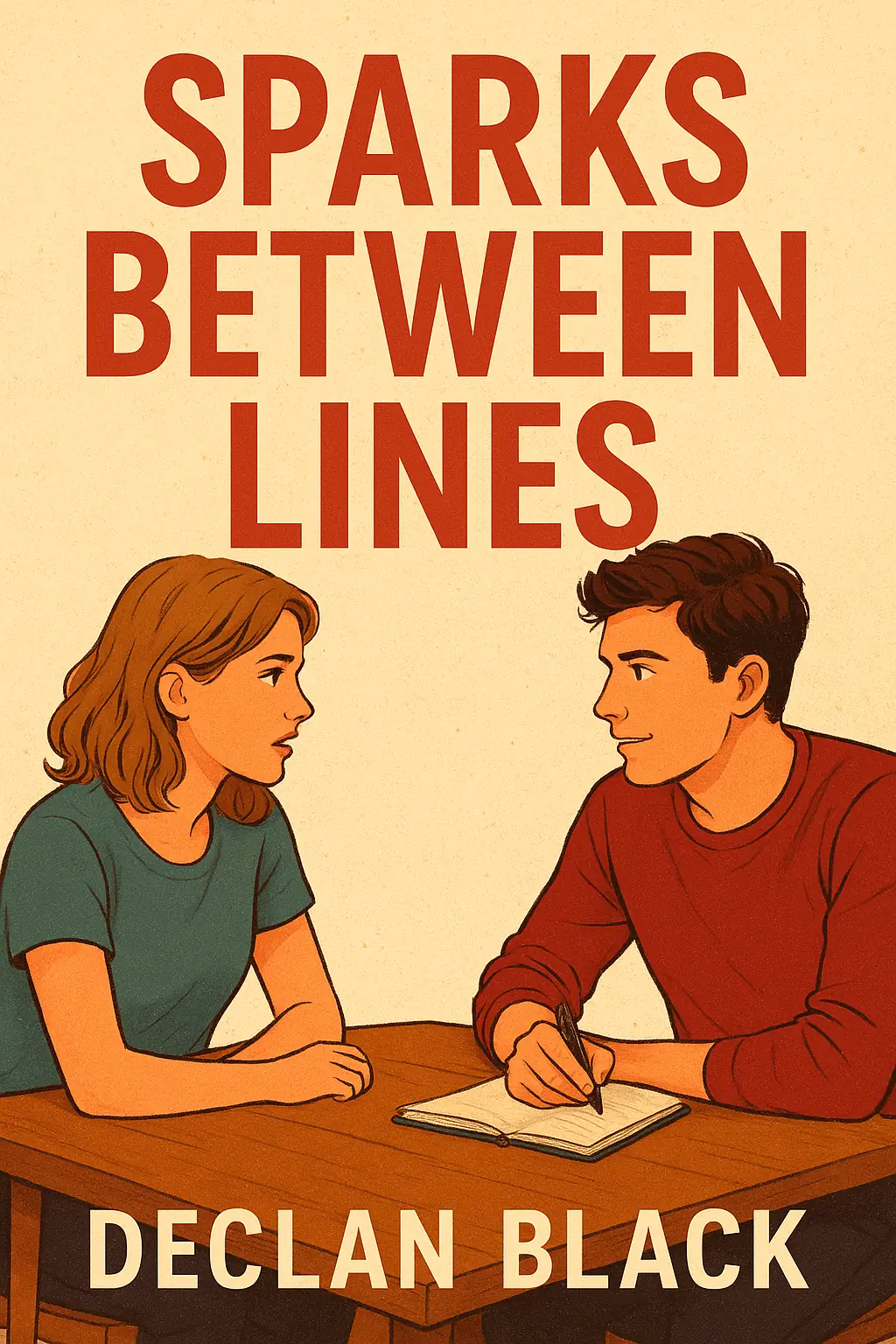 Sparks Between Lines