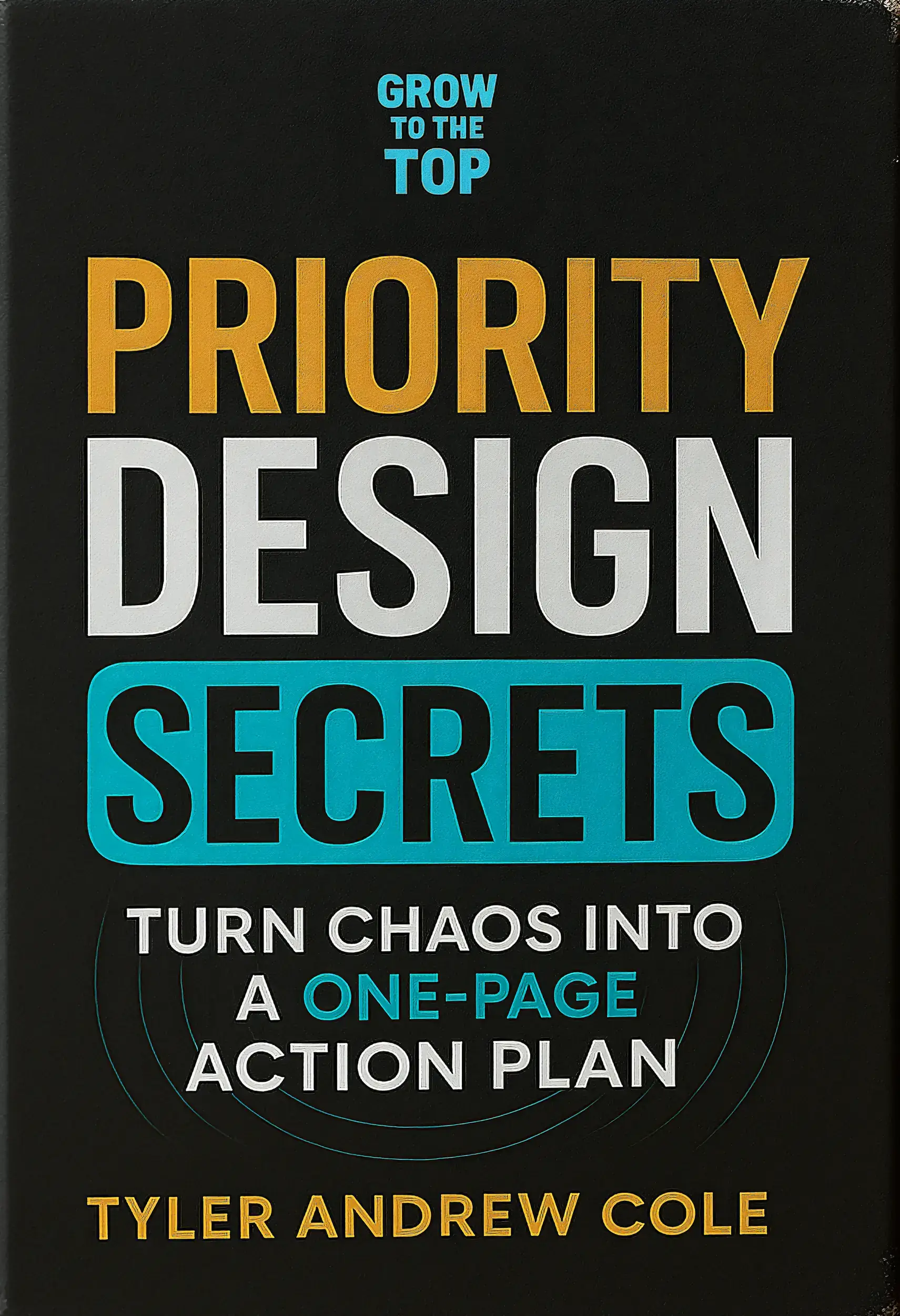 Priority Design Secrets: Turn Chaos Into A One-Page Action Plan