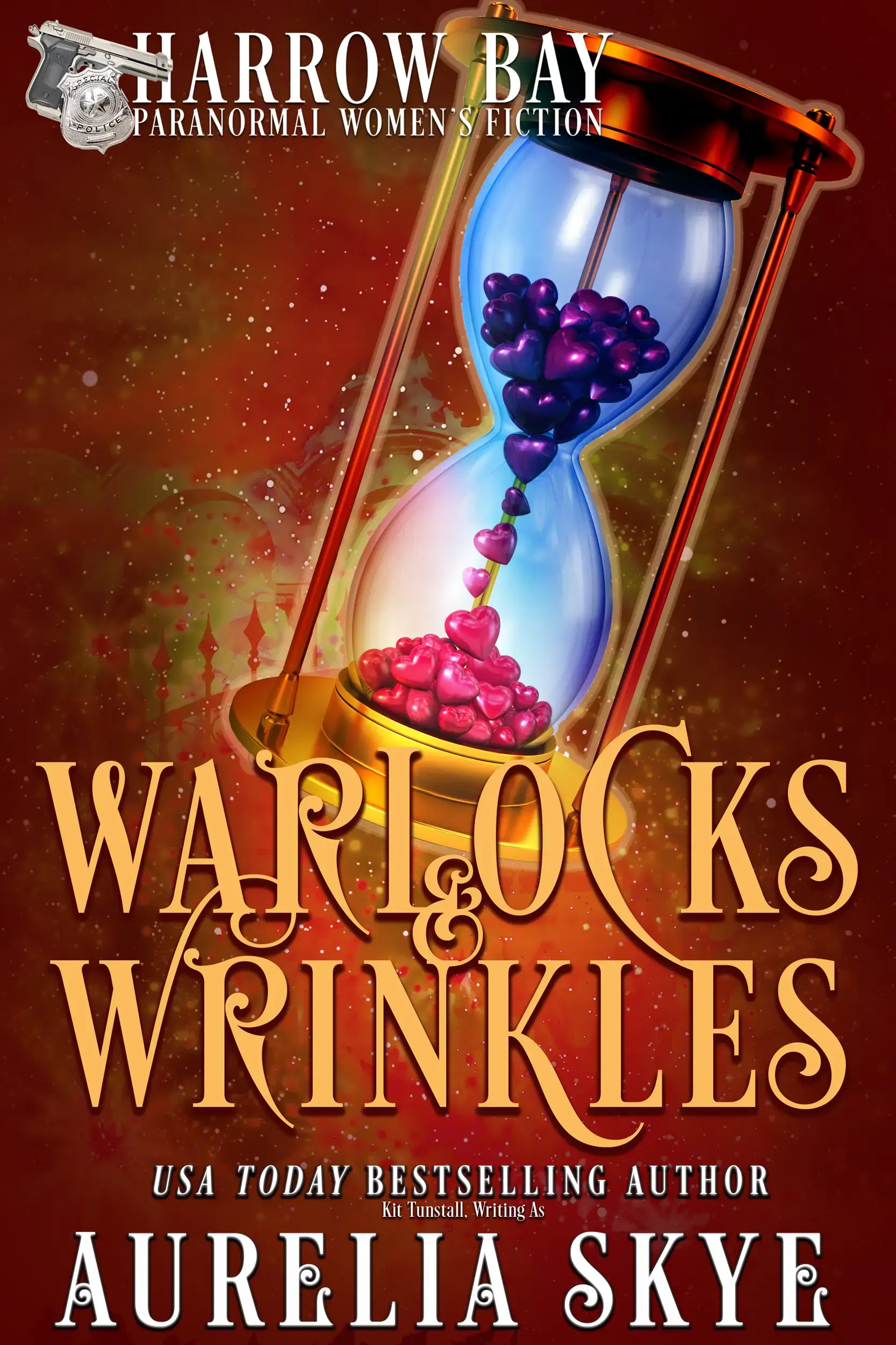 Warlocks & Wrinkles (Harrow Bay #3: Paranormal Women's Fiction/Later In Life Humorous Romance)
