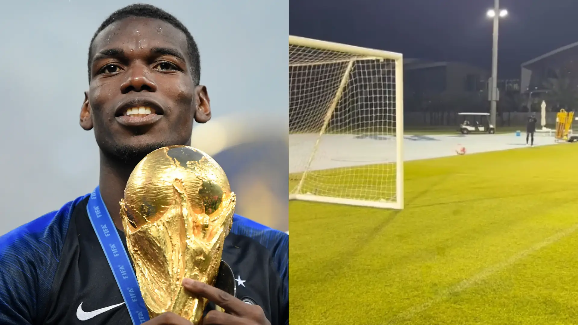 VIDEO: Paul Pogba has still got it! Free agent showcases skills - including hitting net from behind the goal - as MLS-linked star sends ‘trust the process’ message