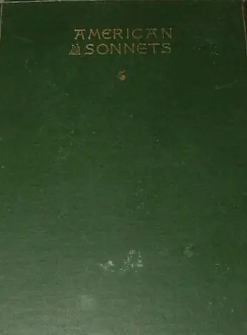 "With a Copy of Shelley" by Harriet Monroe