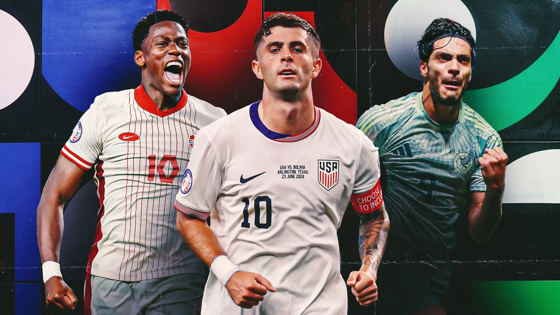 CONCACAF Player Power Rankings: USMNT's Christian Pulisic stays on top, Canada’s Jonathan David closes in, Raúl Jiménez leads the way for Mexico