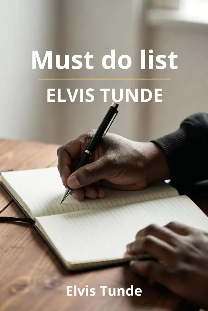 Must do list