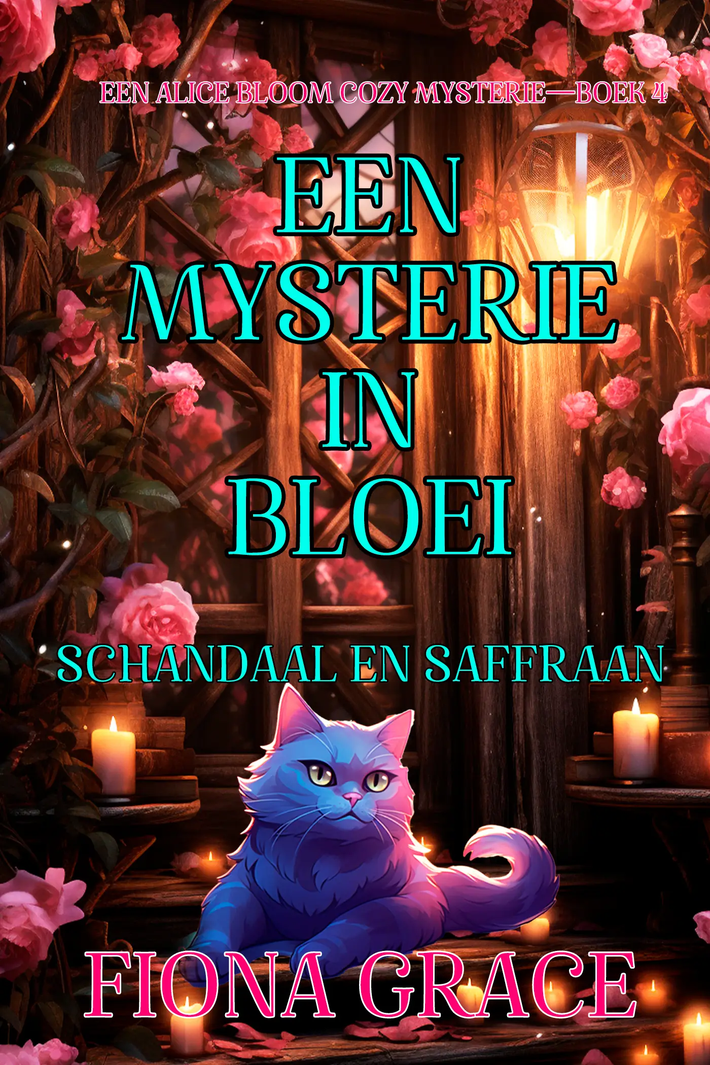 Een Mysterie in Bloei: Schandaal en Saffraan (Een Alice Bloom Cozy Mysterie—Boek 4)