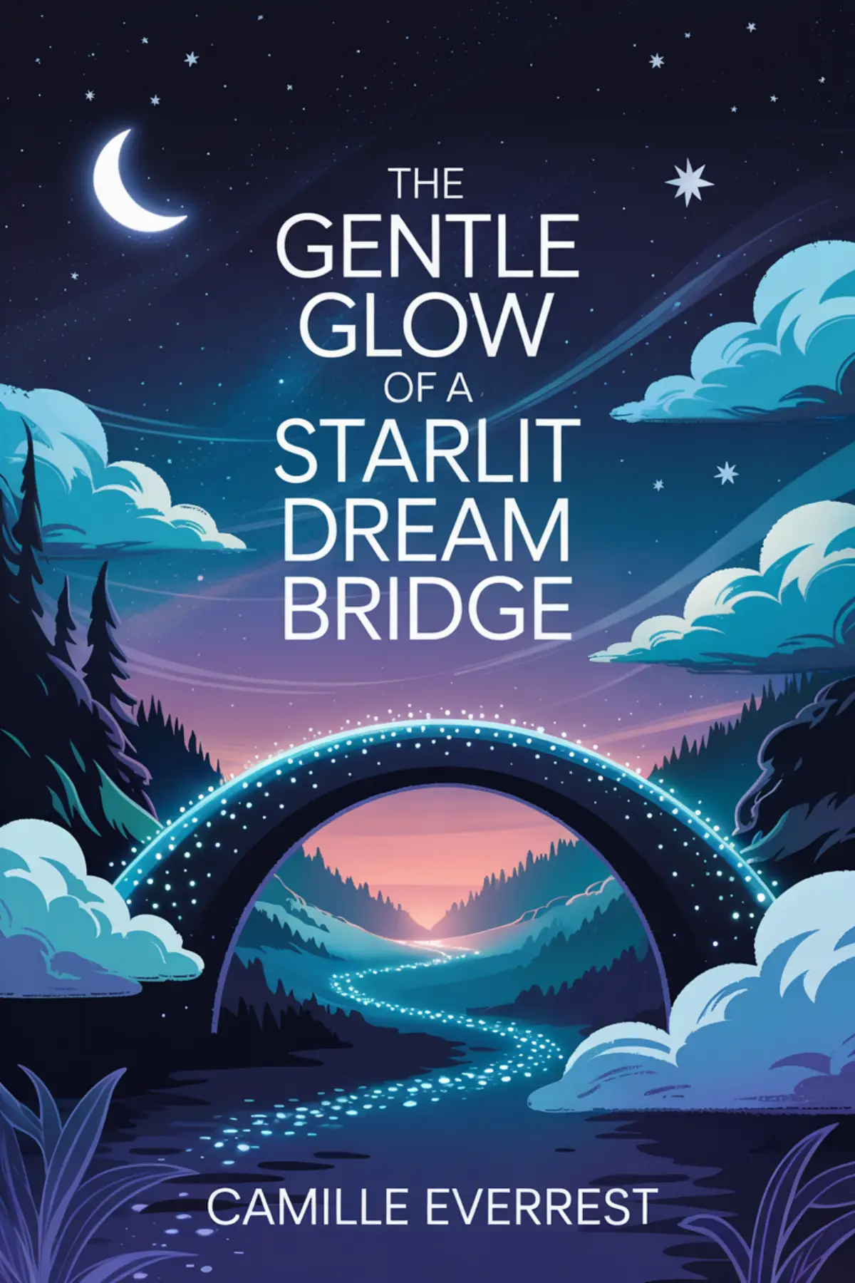 The Gentle Glow of a Starlit Dream Bridge
