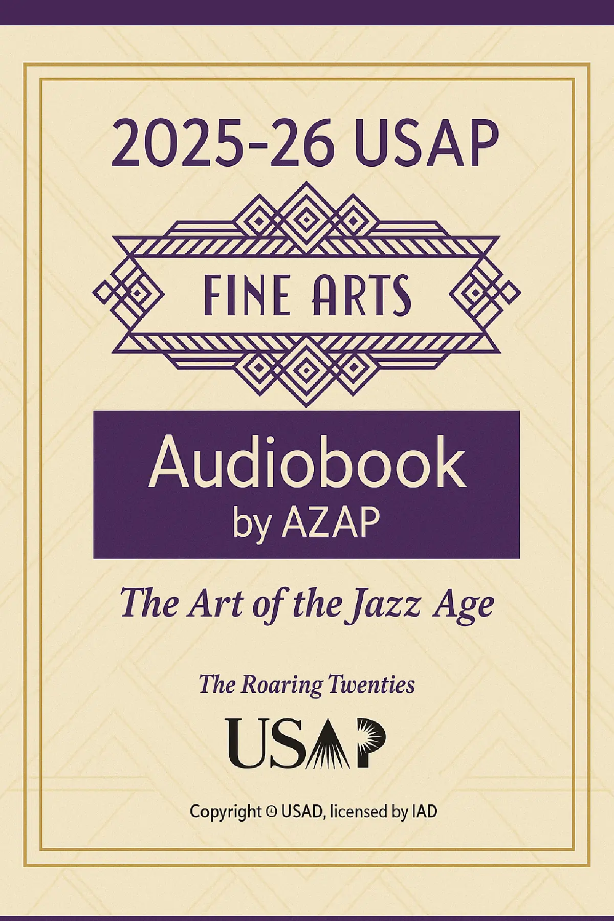 2025-26 USAP Fine Arts Audiobook