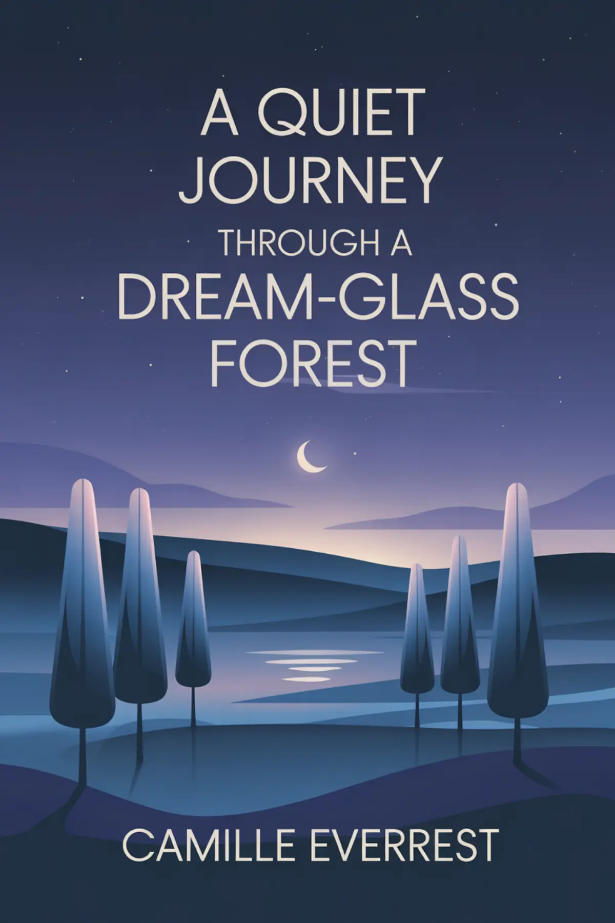 A Quiet Journey Through a Dream-Glass Forest