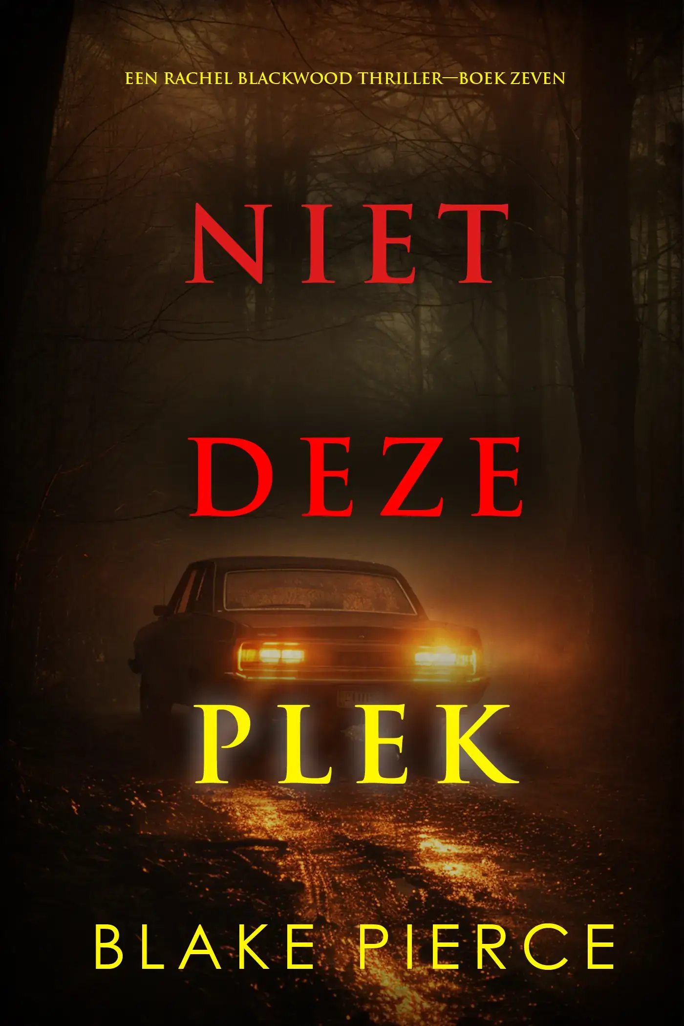 Niet Deze Plek (Een Rachel Blackwood Thriller—Boek Zeven)